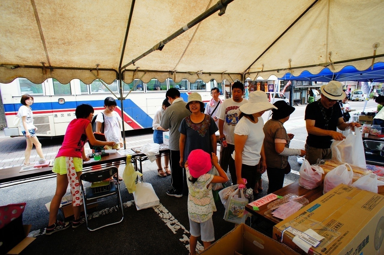らっしゃい大子百円街（100円商店街）抽選所