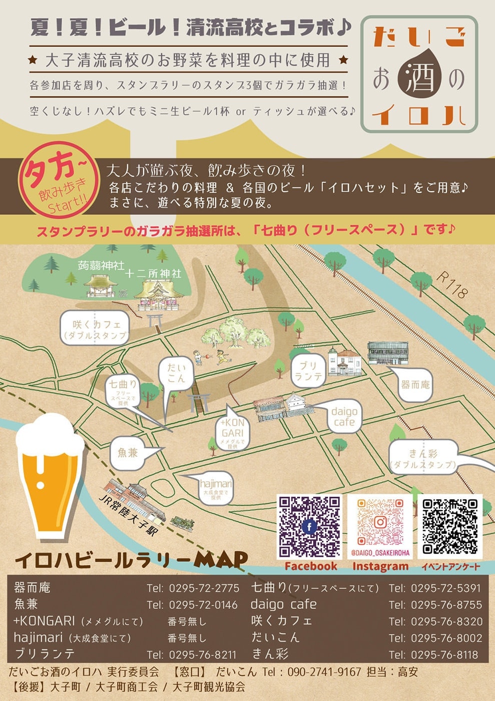 だいごお酒のイロハ　ビールの夕べ