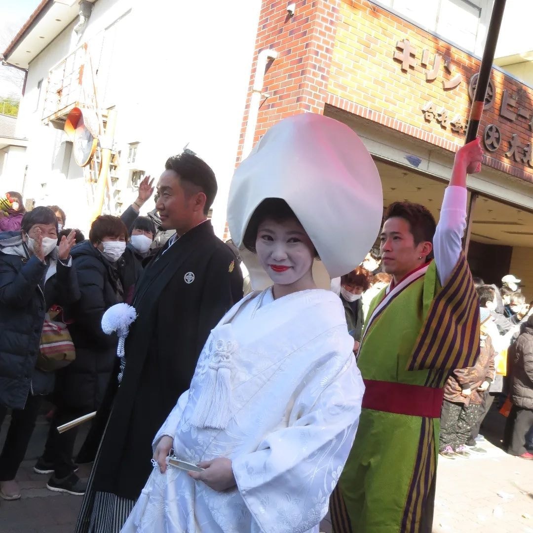 茨城・大子　花嫁行列　大子デパートフォトコンテスト
