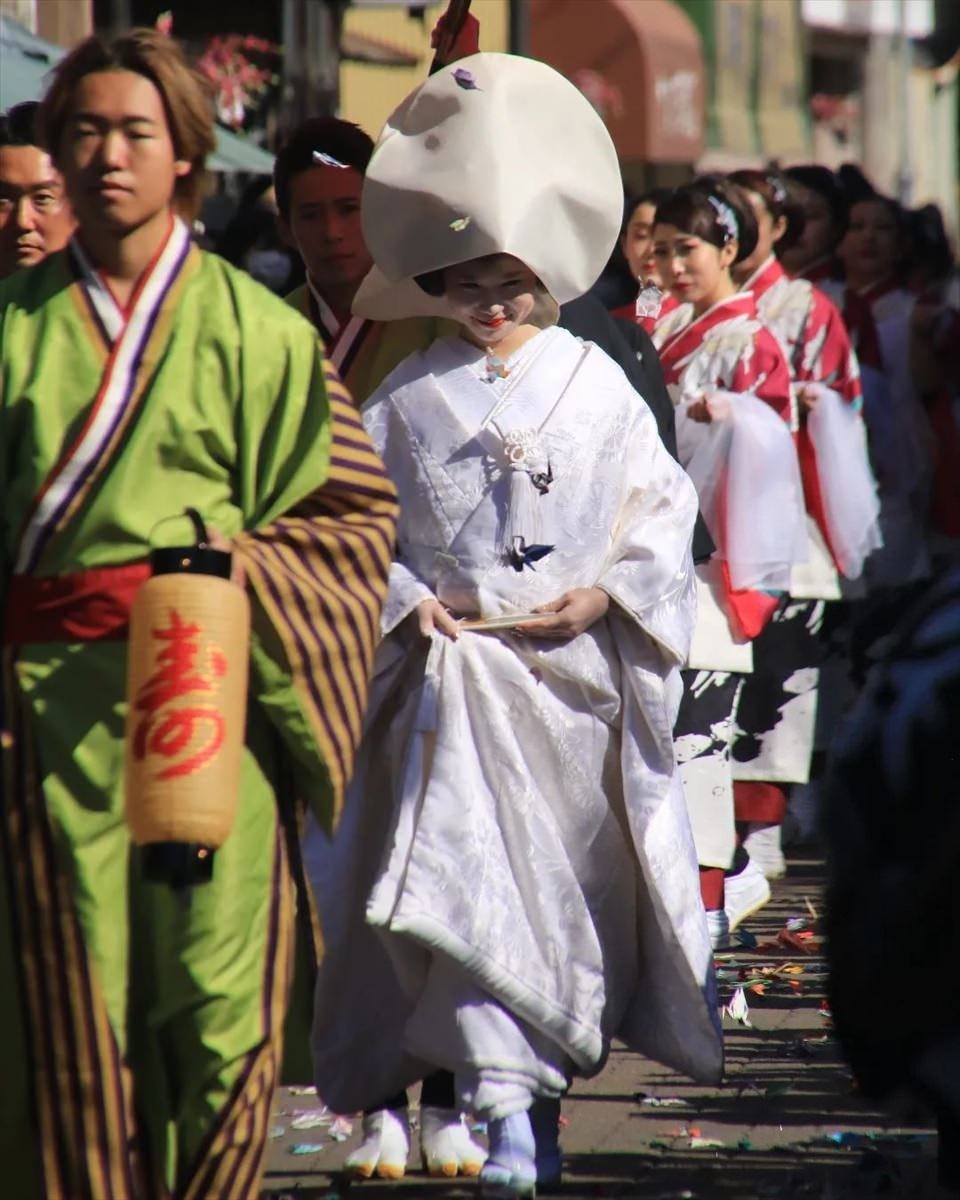 茨城・大子　花嫁行列　大子デパートフォトコンテスト