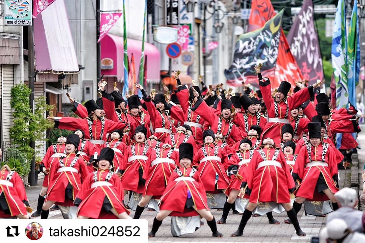 茨城・大子デパートフォトコンテスト　常陸国YOSAKOI祭り