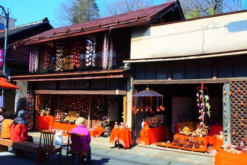 大子デパート 百段階段でひな祭り フォトコンテスト