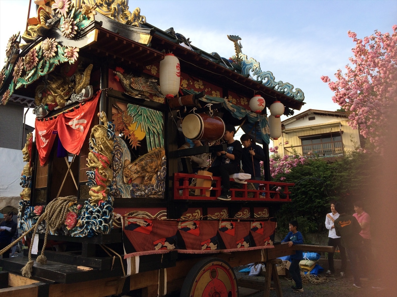 大子ぶんぬき祭り 七町内屋台