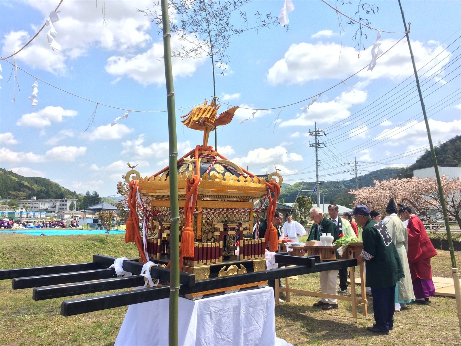 茨城・大子　十二所神社　大子ぶんぬき祭り　七町屋台