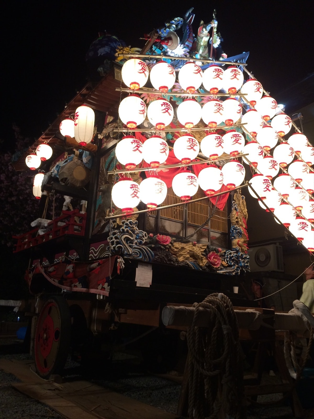 茨城・大子　十二所神社　大子ぶんぬき祭り　七町屋台